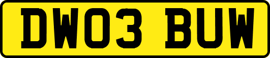 DW03BUW