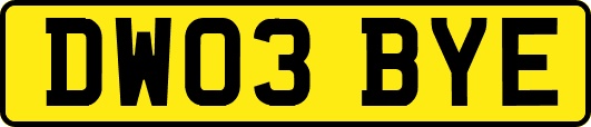 DW03BYE