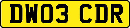 DW03CDR