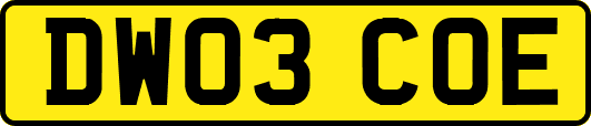 DW03COE