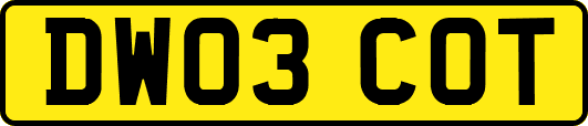 DW03COT