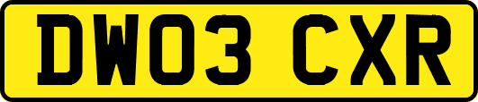 DW03CXR