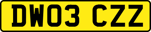 DW03CZZ