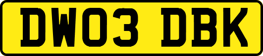 DW03DBK