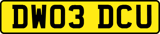 DW03DCU