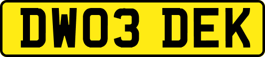 DW03DEK