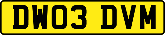DW03DVM