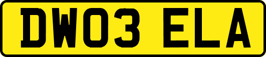 DW03ELA