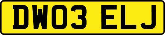 DW03ELJ