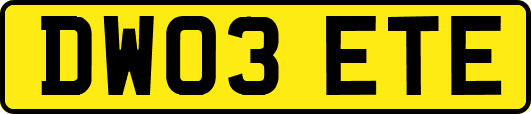 DW03ETE