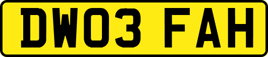 DW03FAH