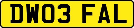 DW03FAL