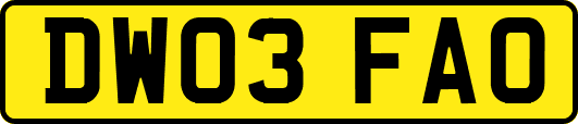 DW03FAO