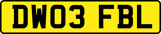 DW03FBL