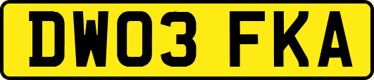 DW03FKA
