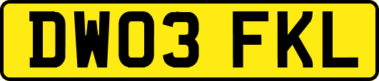 DW03FKL