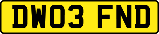 DW03FND