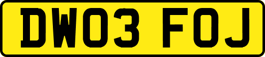 DW03FOJ