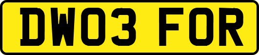 DW03FOR