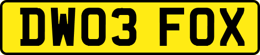 DW03FOX