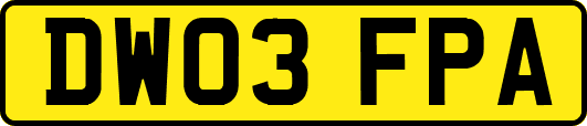 DW03FPA