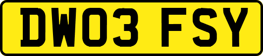DW03FSY