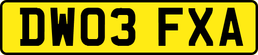 DW03FXA