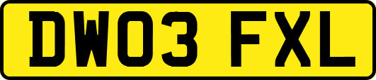 DW03FXL