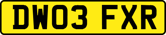 DW03FXR