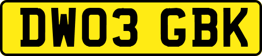 DW03GBK