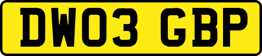DW03GBP