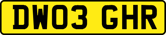 DW03GHR