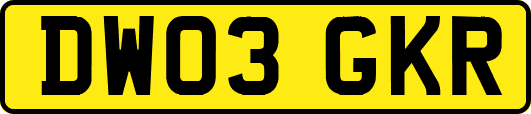 DW03GKR