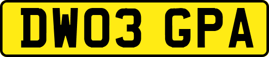 DW03GPA