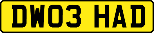 DW03HAD