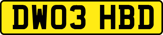 DW03HBD