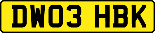 DW03HBK