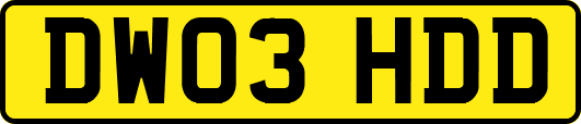 DW03HDD