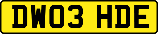 DW03HDE