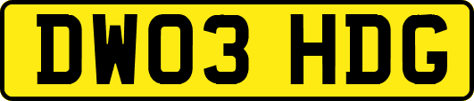 DW03HDG