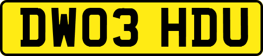 DW03HDU