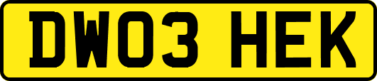 DW03HEK