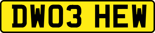 DW03HEW