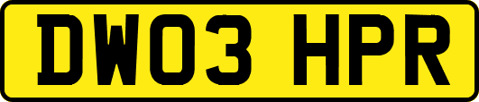 DW03HPR