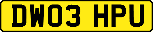 DW03HPU