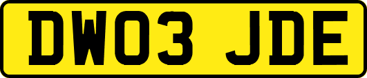 DW03JDE