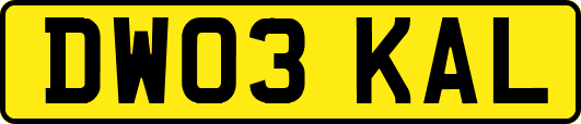 DW03KAL