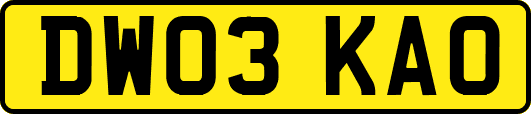 DW03KAO