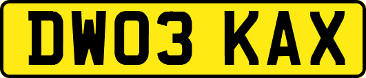 DW03KAX