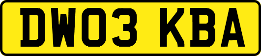 DW03KBA